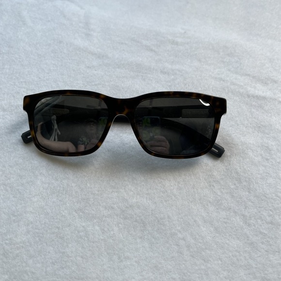 Maui Jim Eh Brah Sunglasses Mens Tortoise Polarized Aloha MJ284-57 Italy Shades - Picture 1 of 5
